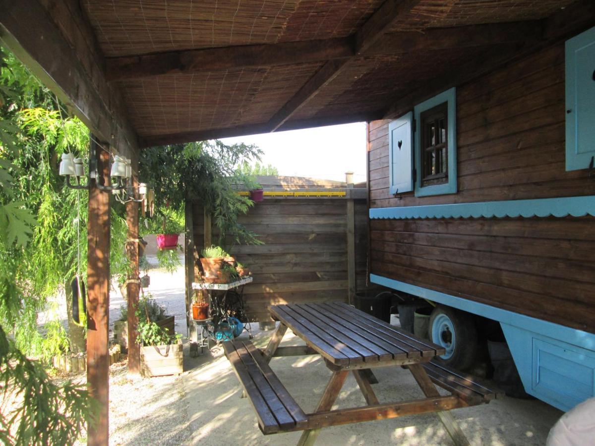 Hotel La Roulotte Des Carpates Gaillac Exterior foto